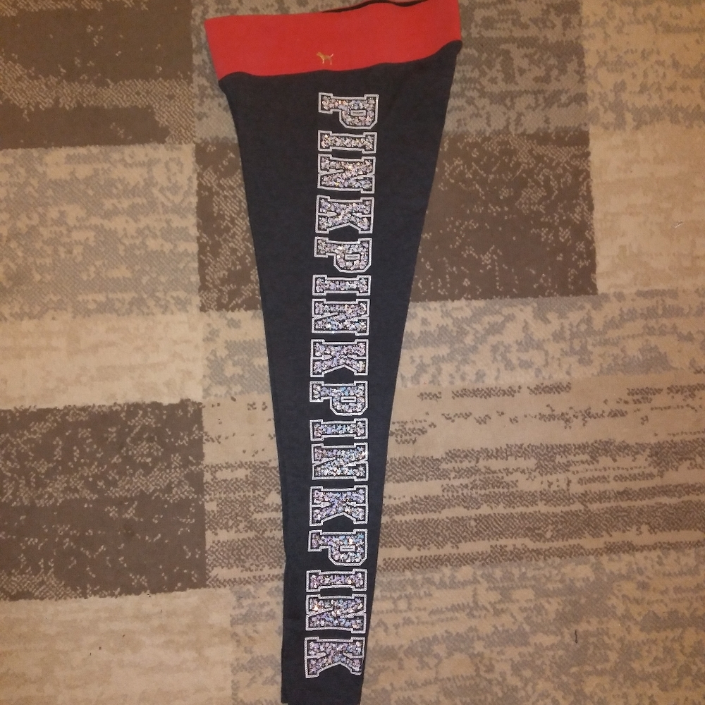 VS Pink bling leggings